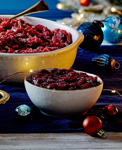 Mulled cranberry sauce