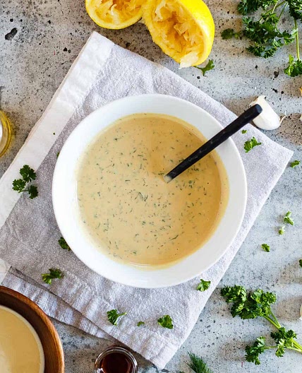 Vegan Tahini Goddess Dressing