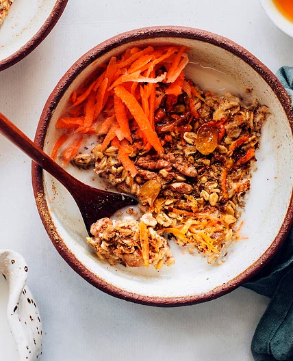 Carrot Cake Baked Oatmeal