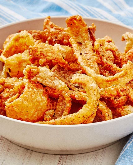 Pork scratchings