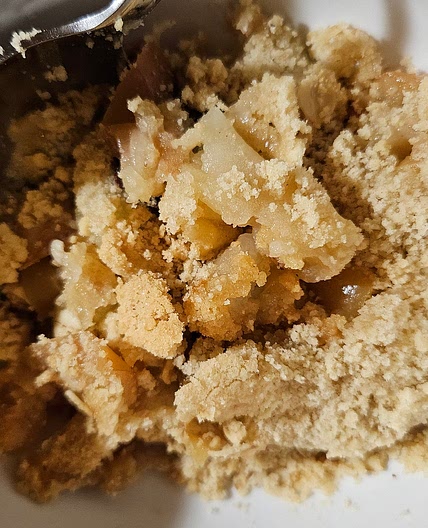 Apple crumble