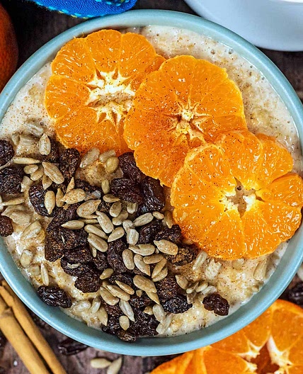 Spiced Orange Porridge