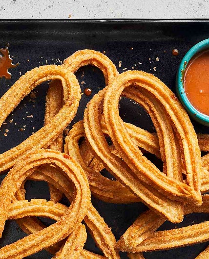 Cinnamon-Sugar Churros with Cajeta