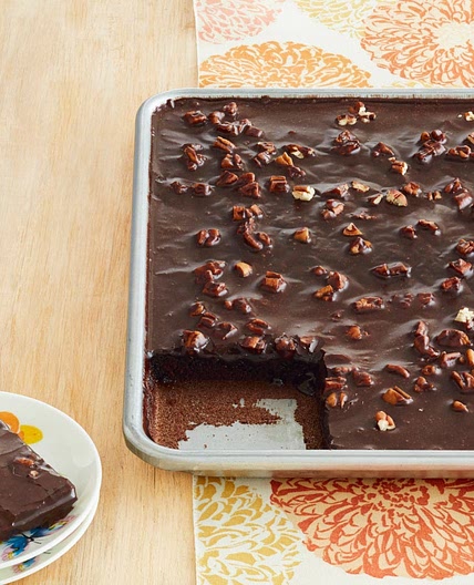 The Best Chocolate Sheet Cake Ever