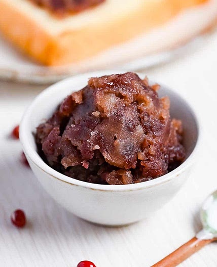 Homemade Tsubuan (Chunky "Anko" Sweet Red Bean Paste)