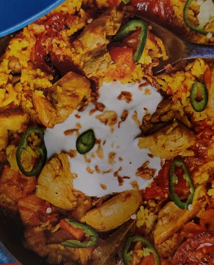 Oven Baked Chicken Thigh Biryani