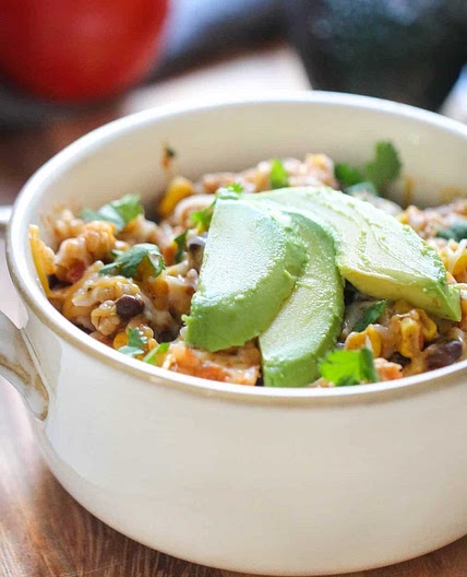 Instant Pot Spicy Chicken and Rice Bowls Recipe