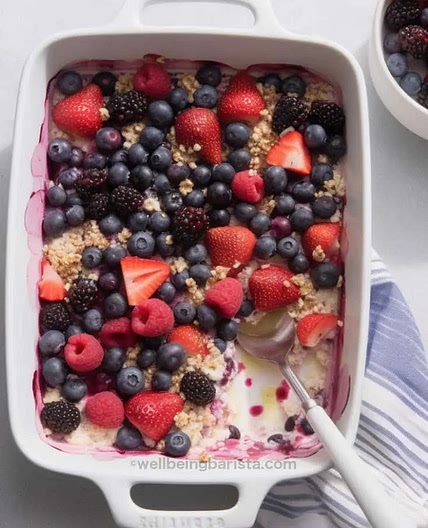 One Pan Baked Oatmeal