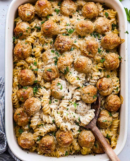 Swedish Meatball Casserole