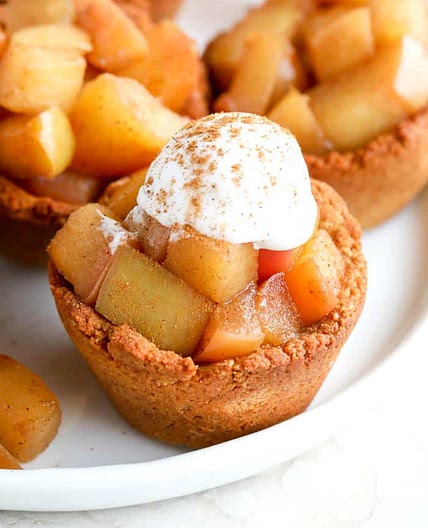 Healthy Mini Apple Pies