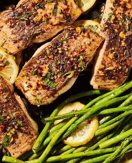 Garlicky Lemon Mahi-Mahi