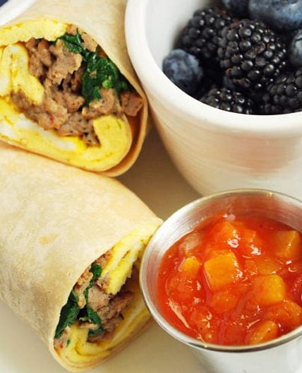 Easy Low-Carb Breakfast Burritos