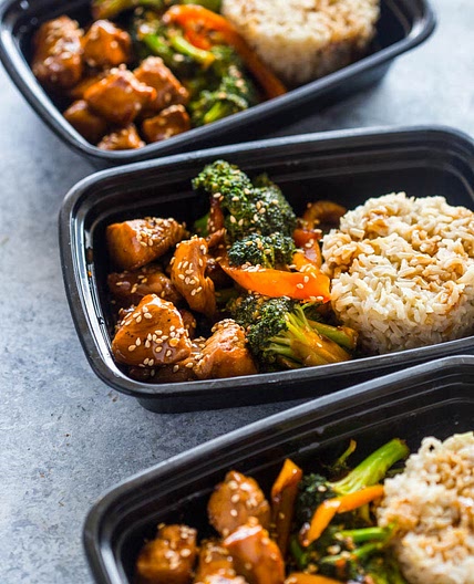 Meal Prep - Teriyaki Chicken and Broccoli
