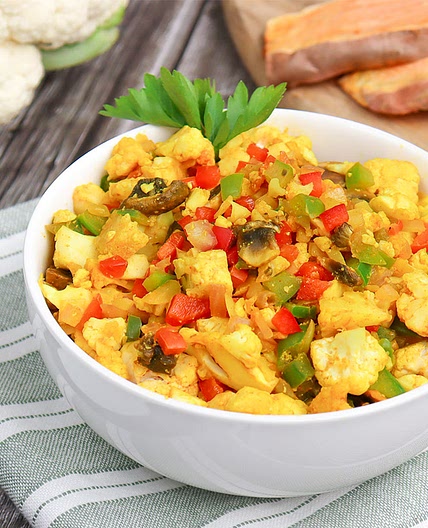Cauliflower Breakfast Scramble