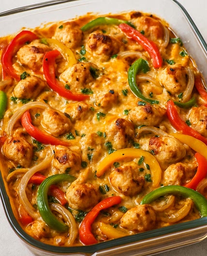 Fajita Chicken Casserole