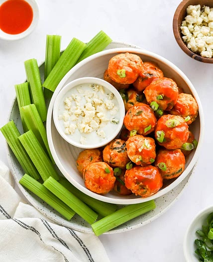 Buffalo Chicken Meatballs Recipe