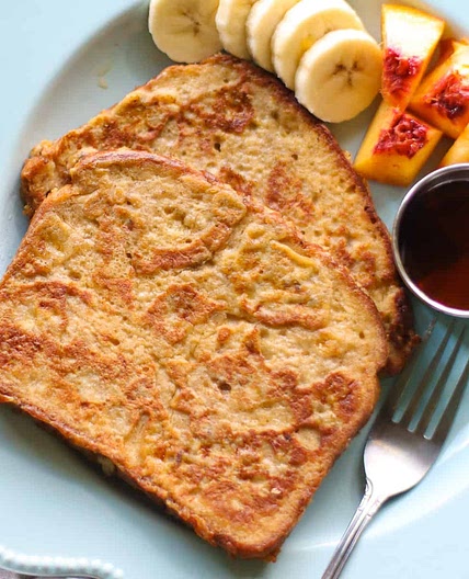 Healthy Banana French Toast