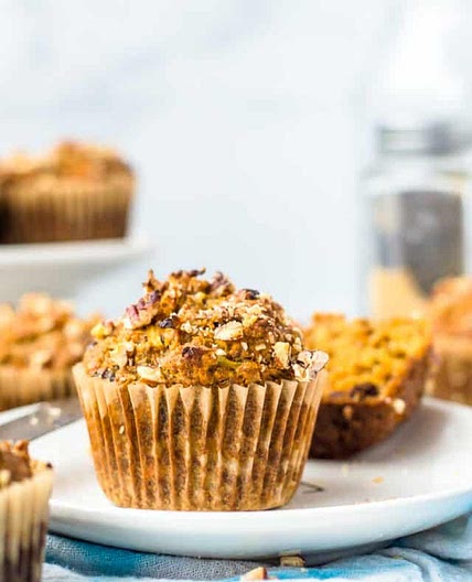 Healthy Morning Glory Breakfast Muffins