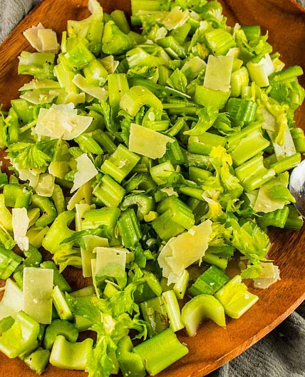 Italian Celery Salad with Parmesan