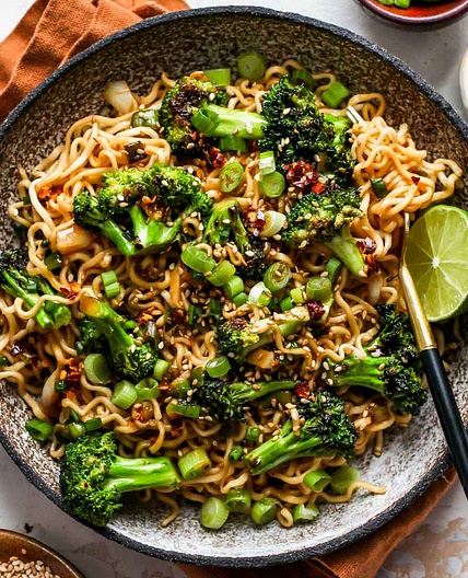 20 Minute Scallion Noodles
