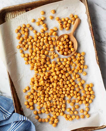 Crispy Roasted Chickpeas