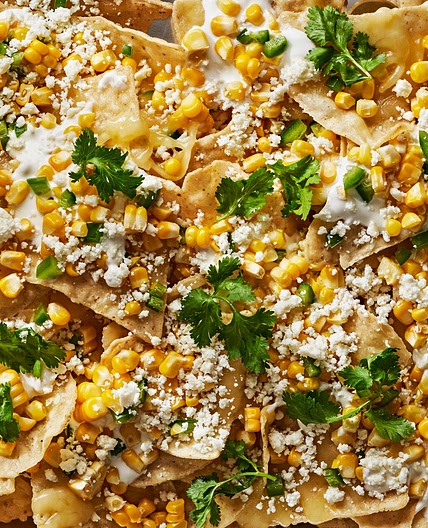 Elote (Mexican Street Corn) Nachos