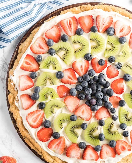 Easy Fruit Pizza