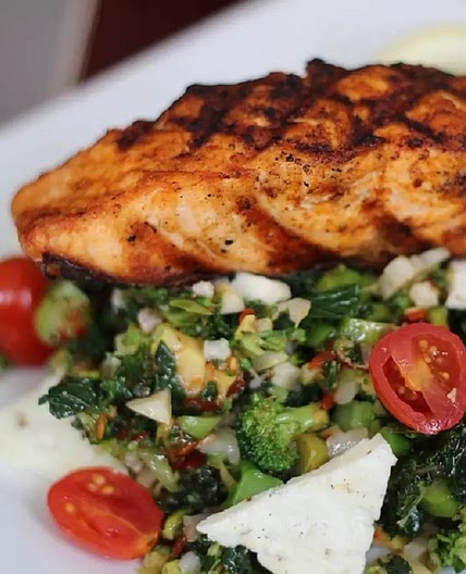 Disney's Ancho Chili-Rubbed Salmon Recipe