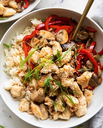 General Tso's Chicken Bowls