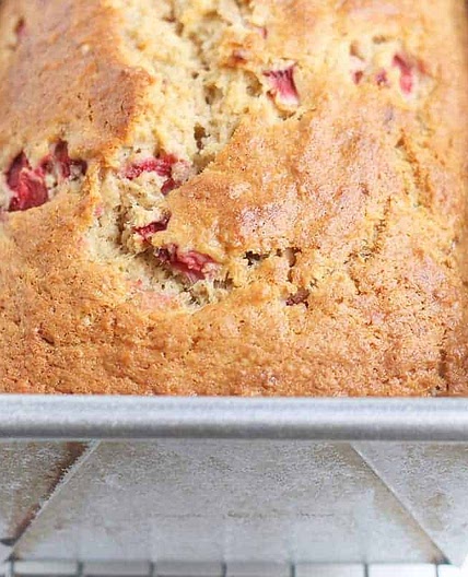 Easy Strawberry Banana Bread