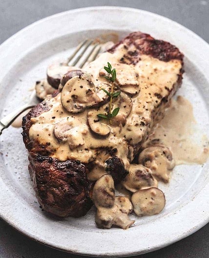 Mushroom Sauce for Steak