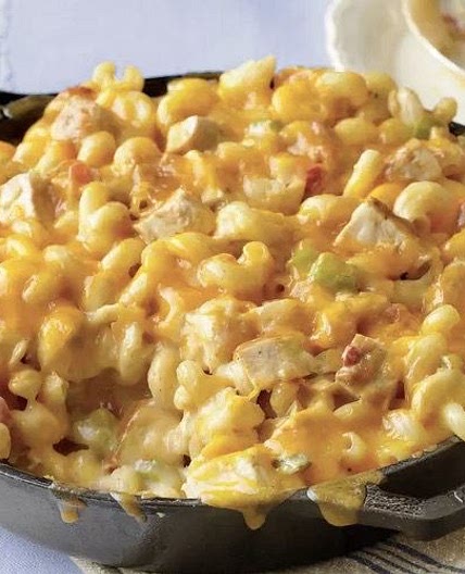 King Ranch Chicken Mac and Cheese