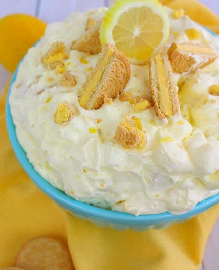 Lemon Oreo Fluff Salad