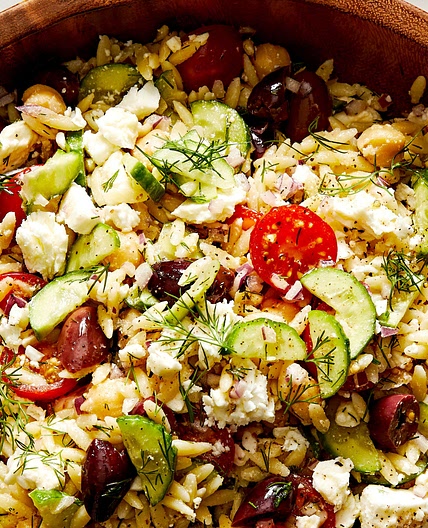 Greek Orzo Salad
