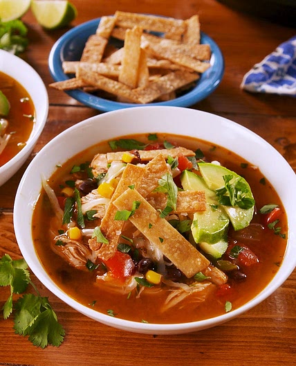 Instant Pot Chicken Tortilla Soup