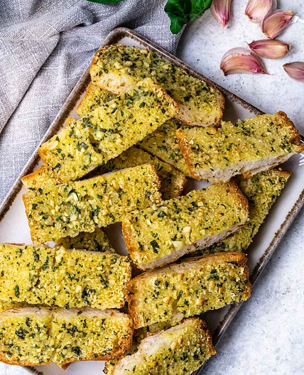 Vegan Garlic Bread