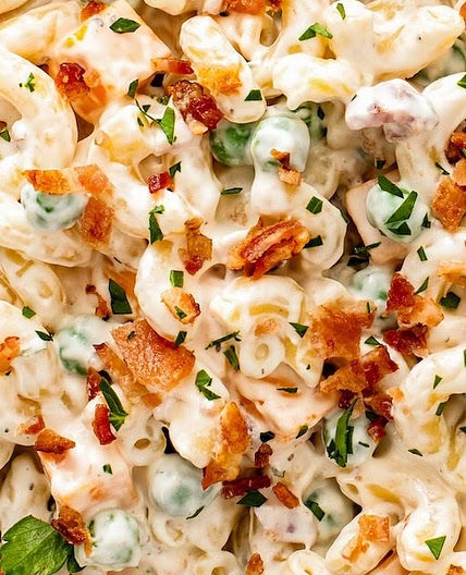 Bacon Ranch Pasta Salad Recipe