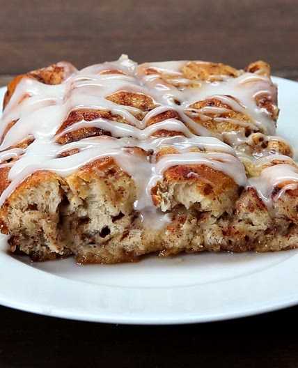 Cinnamon Roll French Toast Bake Recipe by Tasty