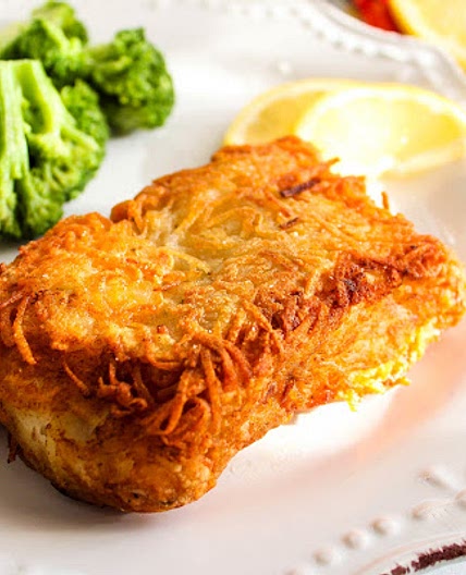 Potato Encrusted Fish