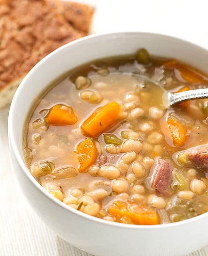 Instant Pot Ham Hock and Bean Soup