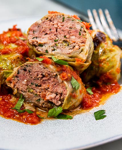 Keto Stuffed Cabbage