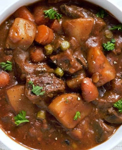 Slow Cooker Easy Beef Stew Recipe