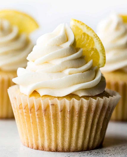 Homemade Lemon Cupcakes