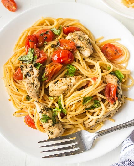 Bruschetta Chicken Pasta