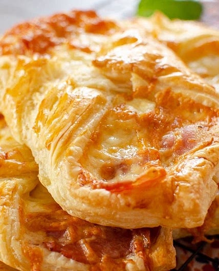 Flawless Cheese and Bacon Turnovers