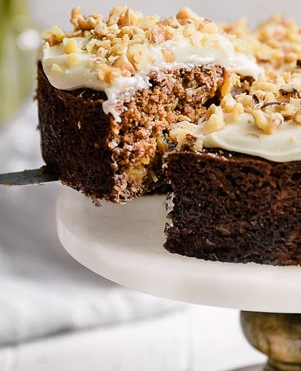 Super Moist Carrot Cake with Cream Cheese Frosting