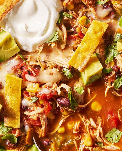 Slow-Cooker Chicken Tortilla Soup