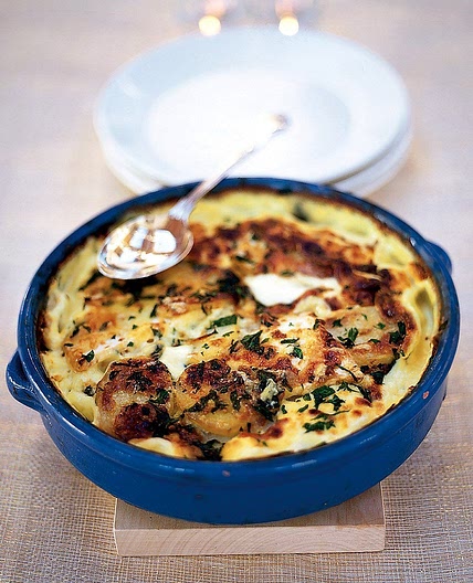 Celeriac gratin