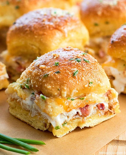 Chicken Bacon Ranch Pull Apart Rolls