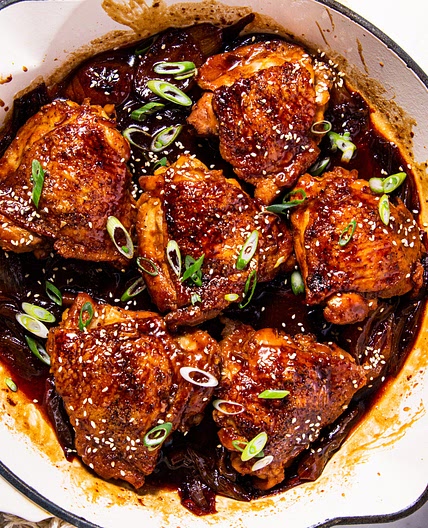 Braised Chicken Thighs